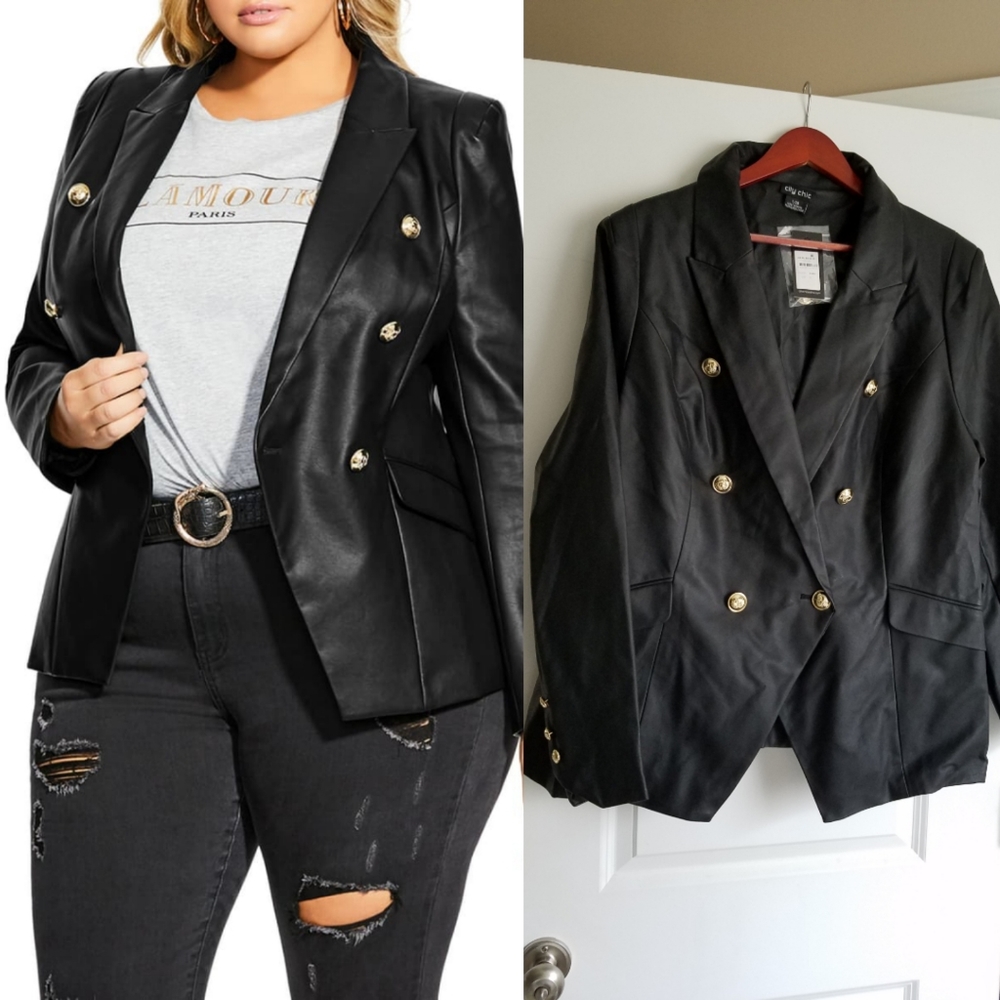 NWT City Chic Rockstar Jacket